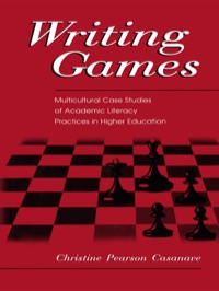 表紙画像: Writing Games 1st edition 9780805835311