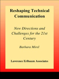 Imagen de portada: Reshaping Technical Communication 1st edition 9780805835175