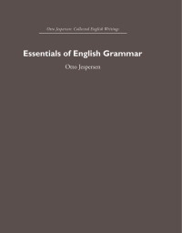 Cover image: Essentials of English Grammar 1st edition 9780415847469