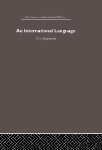 Cover image: International Language 1st edition 9780415402460