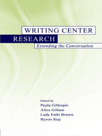 Omslagafbeelding: Writing Center Research 1st edition 9780805834475