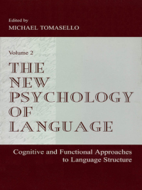 Cover image: The New Psychology of Language 1st edition 9780805834291