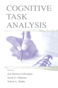Cover image: Cognitive Task Analysis 1st edition 9780805833836