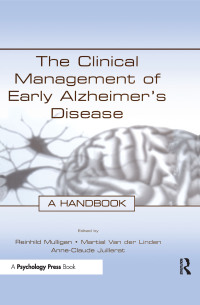 Imagen de portada: The Clinical Management of Early Alzheimer's Disease 1st edition 9780415652315