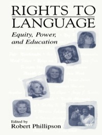 Imagen de portada: Rights to Language 1st edition 9780805838350