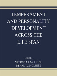 Imagen de portada: Temperament and Personality Development Across the Life Span 1st edition 9780805833386