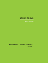 Cover image: Urban Focus 1st edition 9780415417402