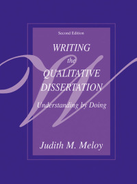 صورة الغلاف: Writing the Qualitative Dissertation 2nd edition 9780805832891