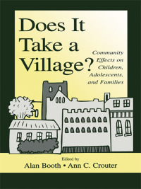Titelbild: Does It Take A Village? 1st edition 9780805832426
