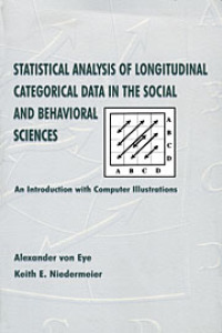 Cover image: Statistical Analysis of Longitudinal Categorical Data in the Social and Behavioral Sciences 1st edition 9780805831825