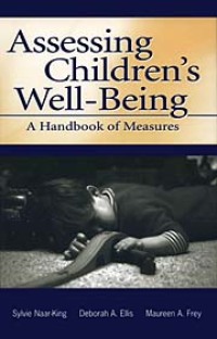 Imagen de portada: Assessing Children's Well-Being 1st edition 9780805831733