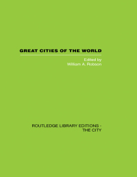Imagen de portada: Great Cities of the World 1st edition 9780415417631