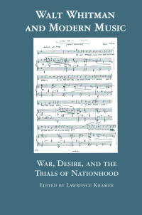 صورة الغلاف: Walt Whitman and Modern Music 1st edition 9781138870321