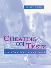 Titelbild: Cheating on Tests 1st edition 9780805831450
