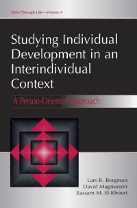 Imagen de portada: Studying individual Development in An interindividual Context 1st edition 9780805831290