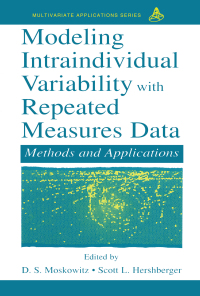 Cover image: Modeling Intraindividual Variability With Repeated Measures Data 1st edition 9781138012561