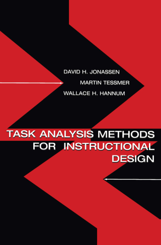 Immagine di copertina: Task Analysis Methods for Instructional Design 1st edition 9780805830859