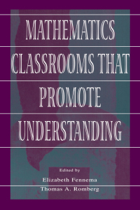 Cover image: Mathematics Classrooms That Promote Understanding 1st edition 9780805830279