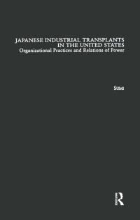 Cover image: Japanese Industrial Transplants in the United States 1st edition 9781138879348