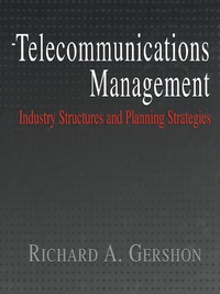 表紙画像: Telecommunications Management 1st edition 9780805830026