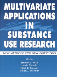 Cover image: Multivariate Applications in Substance Use Research 1st edition 9780805829426