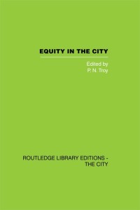 Imagen de portada: Equity in the City 1st edition 9781138874008