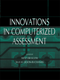 Imagen de portada: Innovations in Computerized Assessment 1st edition 9780805828771