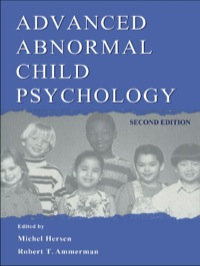 Cover image: Advanced Abnormal Child Psychology 2nd edition 9780805828672