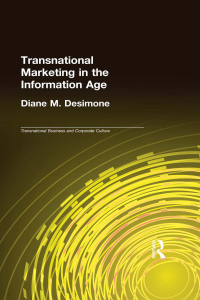Imagen de portada: Transnational Marketing in the Information Age 1st edition 9781138986060