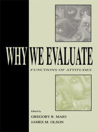 Omslagafbeelding: Why We Evaluate 1st edition 9781138002944