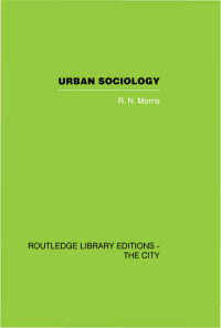 Immagine di copertina: Urban Sociology 1st edition 9780415418232