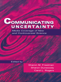 Cover image: Communicating Uncertainty 1st edition 9780805827286