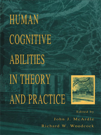 Titelbild: Human Cognitive Abilities in Theory and Practice 1st edition 9780805827170