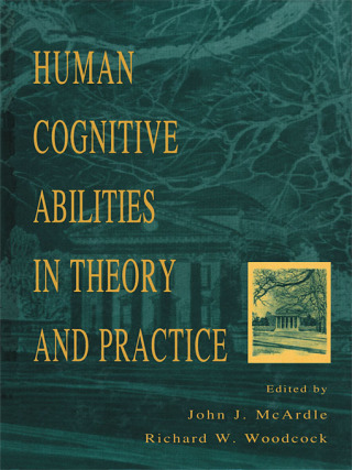 Cover image: Human Cognitive Abilities in Theory and Practice 1st edition 9780805827170