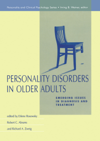 Imagen de portada: Personality Disorders in Older Adults 1st edition 9781138002845