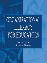 Cover image: Organizational Literacy for Educators 1st edition 9780805826395