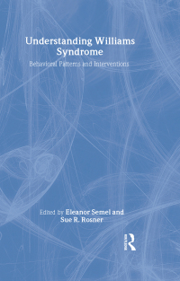 صورة الغلاف: Understanding Williams Syndrome 1st edition 9780805826173