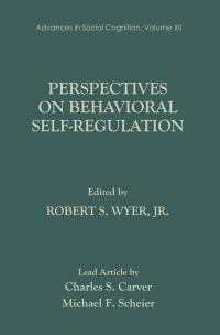Cover image: Perspectives on Behavioral Self-Regulation 1st edition 9780805825886