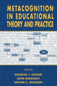 صورة الغلاف: Metacognition in Educational Theory and Practice 1st edition 9780805824827