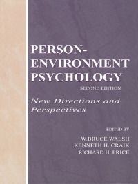 Imagen de portada: Person-Environment Psychology 2nd edition 9780805824704