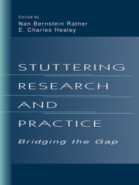 Imagen de portada: Stuttering Research and Practice 1st edition 9780805824582