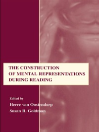 Imagen de portada: The Construction of Mental Representations During Reading 1st edition 9780805824285