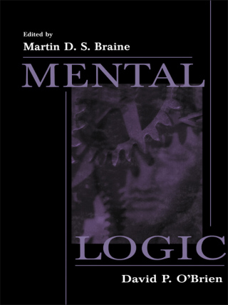 Cover image: Mental Logic 1st edition 9780805823882