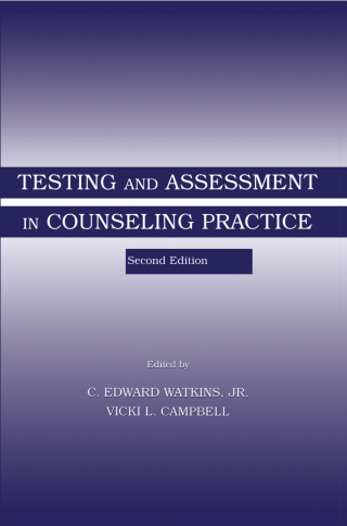 Cover image: Testing and Assessment in Counseling Practice 2nd edition 9780805823806