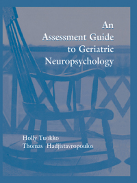 Imagen de portada: An Assessment Guide To Geriatric Neuropsychology 1st edition 9780805819915