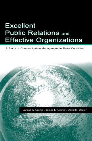 Cover image: Excellent Public Relations and Effective Organizations 1st edition 9780805818185