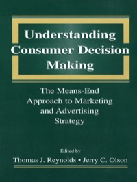 Omslagafbeelding: Understanding Consumer Decision Making 1st edition 9780805817300