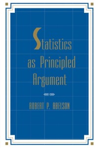 Cover image: Statistics As Principled Argument 1st edition 9780805805284