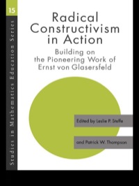 Cover image: Radical Constructivism in Action 1st edition 9780750709897