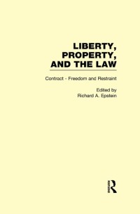 صورة الغلاف: Contract - Freedom and Restraint 1st edition 9780815335580